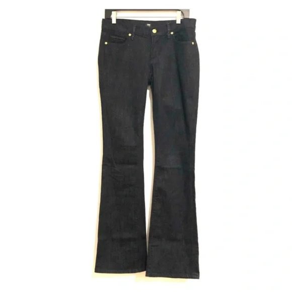 Citizen of Humanity (COH) Jeans Black Stay Gold Kelly Low Rise Waist Sz #182 - Picture 1 of 8